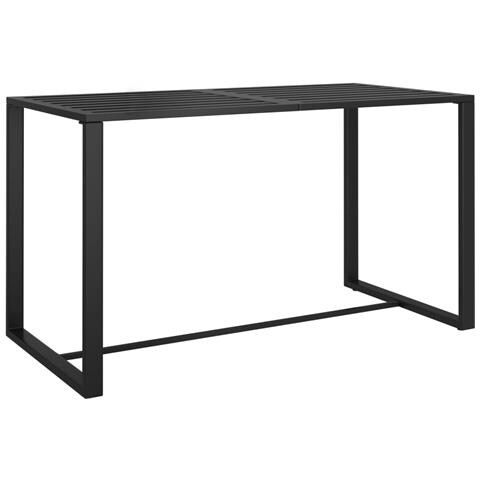 Lusso Casadino - Set Divani Da Giardino 6 Pz Con Cuscini In Alluminio Antracite - Foto 1