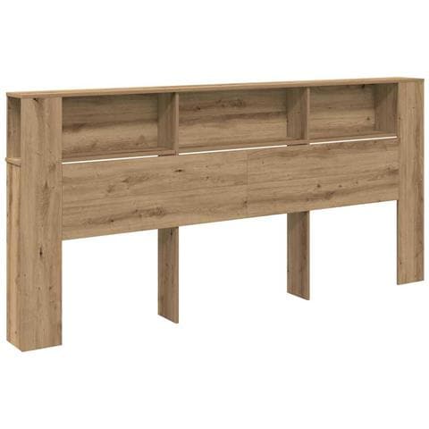 Testiera Armadio in Rovere Artigianale 220x18,5x104,5 cm - Foto 1