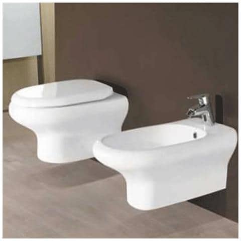Sanitari Sospesi Compact : Wc, Bidet, Copriwater Bianco - Foto 1