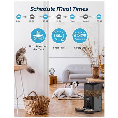 Distributore Automatico Di Cibo Per Gatti/cani - Foto 2