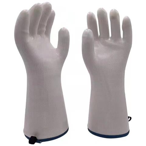 Guanti Da Forno Resistenti Al Calore - Silicone Liquido E Poliestere, Impermeabili E Antiscivolo L - Foto 1