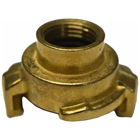 Raccordo Ottone Filettato 1/2 Femmina  Nipplo Idraulico - Foto 2