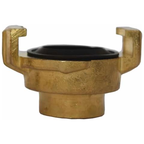 Raccordo Ottone Filettato 1/2 Femmina  Nipplo Idraulico - Foto 1