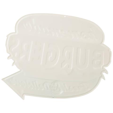 Piastra Da Parete In Metallo Marrone 40x33x1h - Foto 5