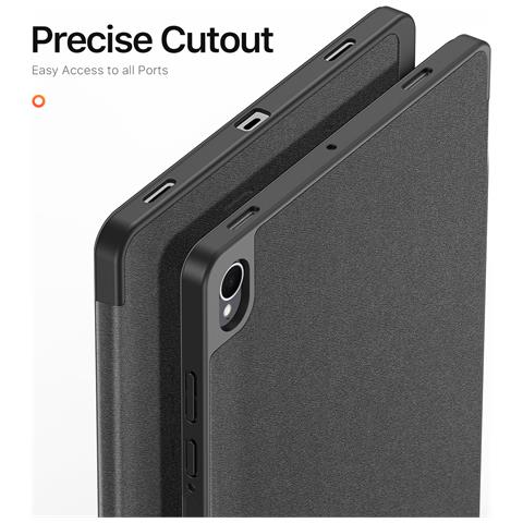 Cover per Galaxy Tab S11 - Pelle /PU, Nero - Foto 2