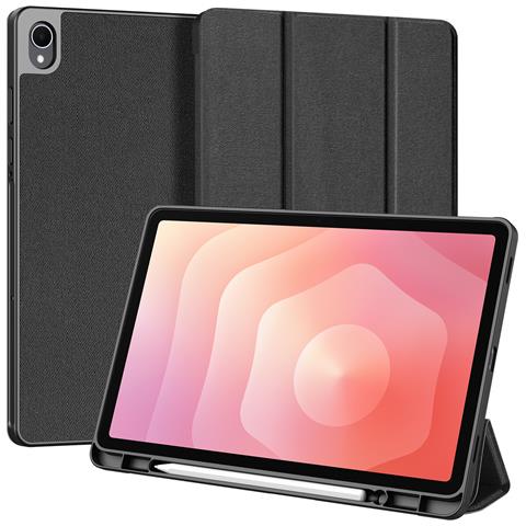 Cover per Galaxy Tab S11 - Pelle /PU, Nero - Foto 1
