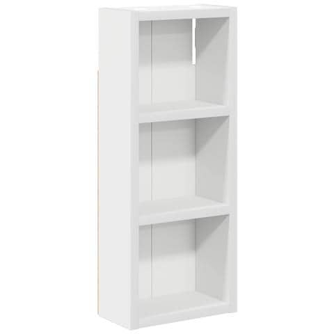Armadio da bagno a muro con lo scaffale Bianco 20 x 10 x 50 cm - Foto 1