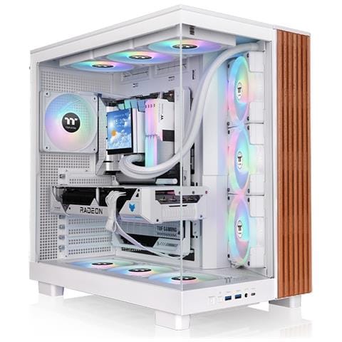 View 380 XL WS ARGB Snow Midi Tower Bianco - Foto 1