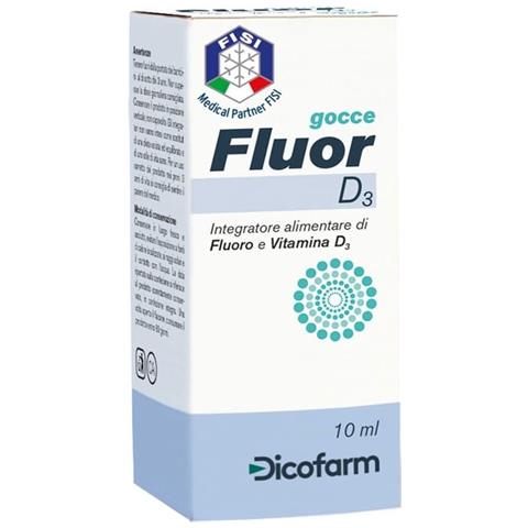 Fluor D3 Gocce 10 ml - Foto 1
