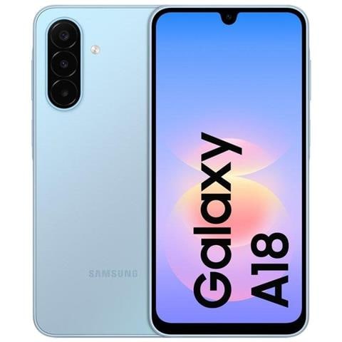 Galaxy A18 4G 256GB 8GB Ram Display 6,7" Super AMOLED Full FD+ 90Hz Main Camera 50+5+2MP Selfie 13MP Dual nanoSim Android 17 Exynos 1610 5000mAh Light Blue Europa - Foto 1