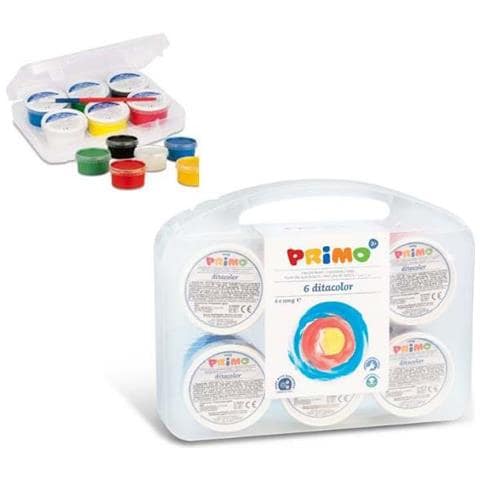 valigetta 6 colori a dita 100gr c / pennello cmp - Foto 3