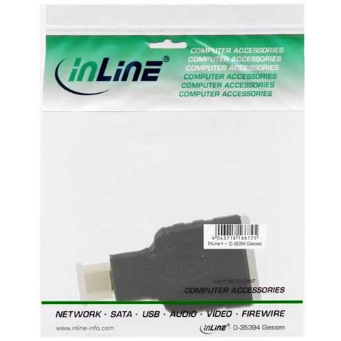 adattatore hdmi 19pin type-a femmina a hdmi micro type-d maschio, pin dorati - Foto 3