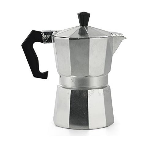 2175870 Caffettiera 3 Tazze, Alluminio, Grigio - Foto 1