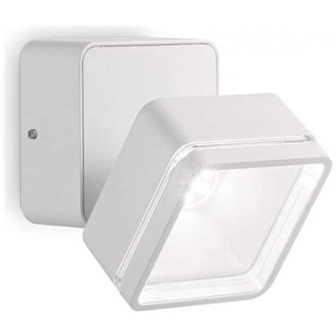172507 Omega Square Ap1 Bianco, Applique - Foto 5