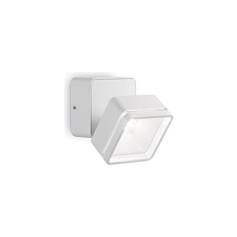 172507 Omega Square Ap1 Bianco, Applique - Foto 1