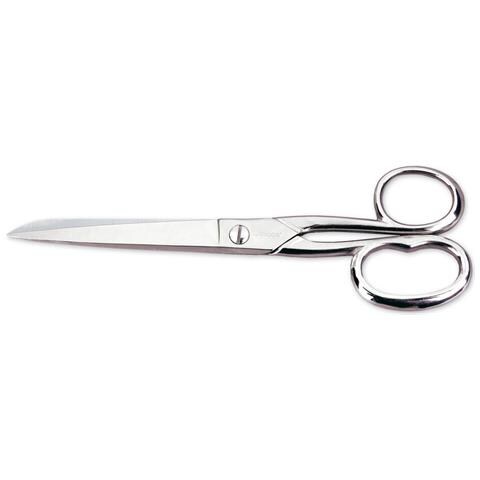 Serie Style - Forbici Sarto Abiti - Acciaio Forgiato 190 Mm - Manico Nichelati Colore Argento - Foto 1