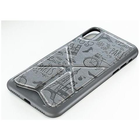 Cover Iphone-x & Xs Parigi Grigia Cs-a10pa11-gy Magnetica / stand / slim - Foto 1