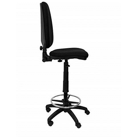 T04cp Sgabello Ergonomico, Altezza Regolabile E Anello Poggiapiedi Nero - Foto 2