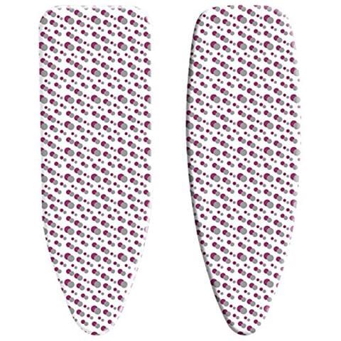 Copriasse Da Stiro, Taglia Unica, Gli Stili Possono Variare, Bianco / Viola, 145 X 54 Cm - Foto 1