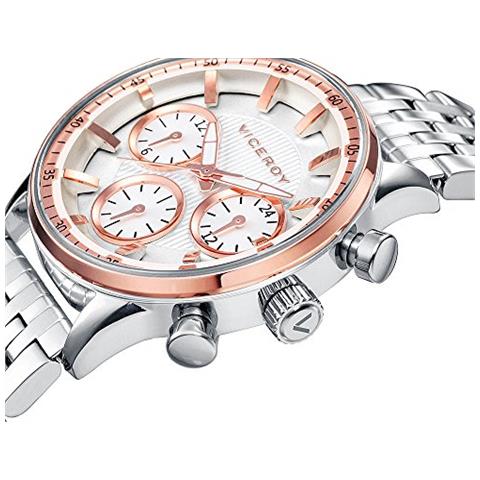 Orologio Multi-quadrante Quarzo Da Donna Con Cinturino In Acciaio Inox 42310-07 - Foto 2