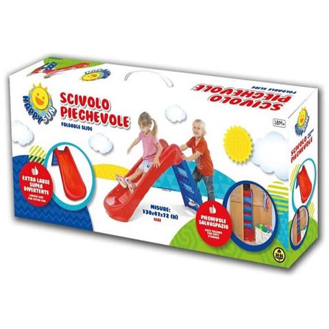 Scivolo 3 Gradini In Plastica Pieghevole Salvaspazio - Foto 2