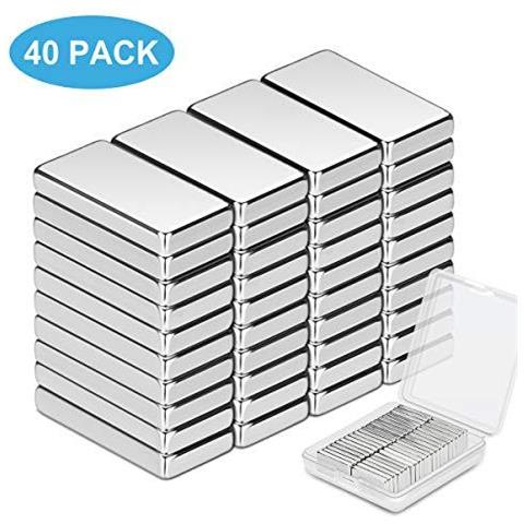 Neodimio-magneti-terre Rare-magnet-wukong 40 Pcs Forte Square Bar Calamita Per Frigo Artigianato O Fai Da Te (20mm X10mm X3mm) - Foto 1