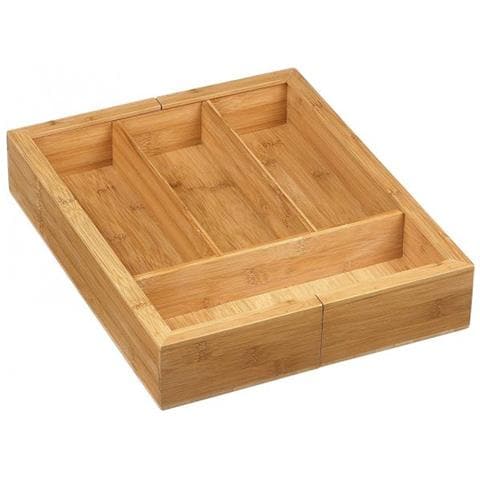 Portaposate In Bambù Regolabile 4/6 Scomparti - 00200 - Foto 1