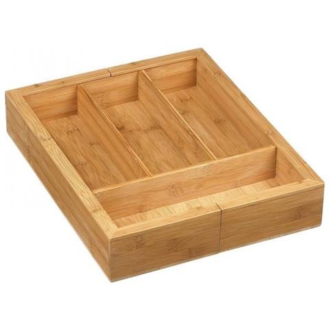 Portaposate In Bambù Regolabile 4/6 Scomparti - 00200 - Foto 2