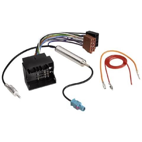 Vehicle DIN Adapter with phantom powering for AUDI + VW cavo di interfaccia e adattatore - Foto 1