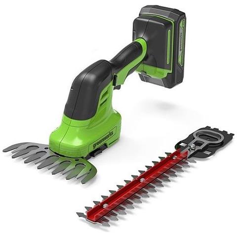 01-0001600607va Tagliasiepe 24 Volt ?200 Watt Metric Verde Nero Grigio - Foto 6