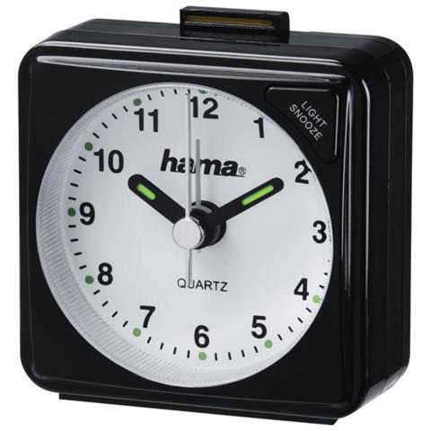 Sveglia Da Viaggio ""a50"", Funzione Snooze, Nero - Foto 4