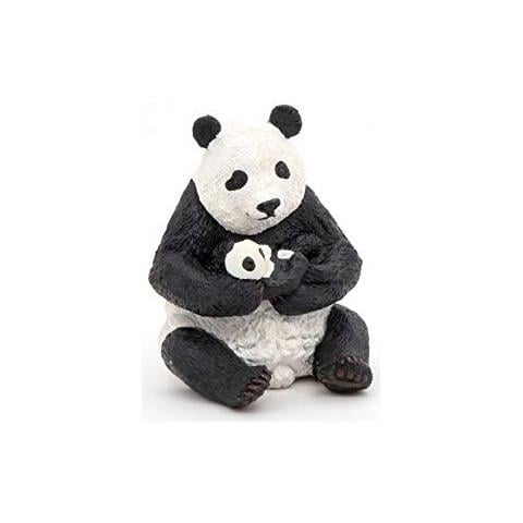 Panda Seduto E Pupazzetto, Multicolore - Foto 1