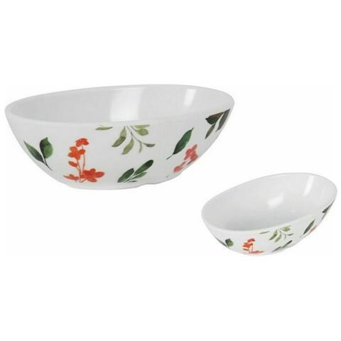 Ciotola Per Aperitivi La Mediterránea Petunia Melammina Brillante (24 Unità) - Foto 2