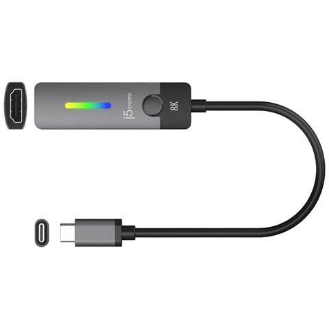 Jca157-n Adattatore Da Usb-cãƒâ€šã‚â® A Hdmiãƒâ¢ã‚„ã‚⢠2.1 8k (usb-c To Hdmi 2.1 8k Adapter -) - Foto 2