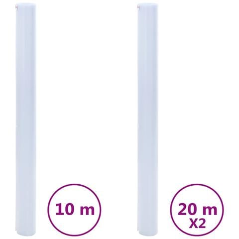Pellicole Statiche Smerigliate Grigie Trasparenti 3pz In Pvc - Foto 2