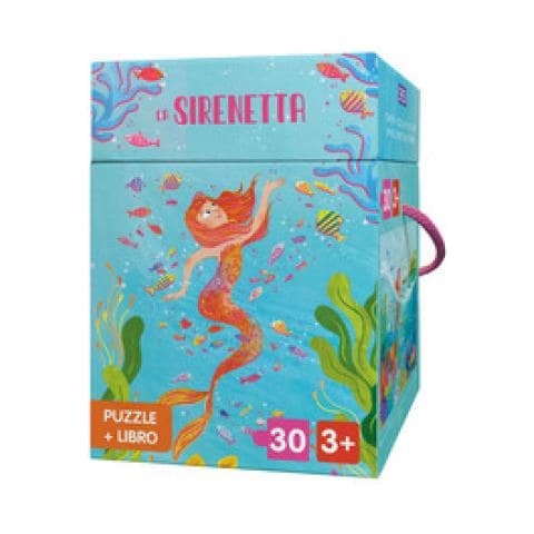 Roberta Marcolin - La Sirenetta. Puzzle E Libro. Ediz. A Colori. Con Puzzle - Foto 1