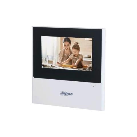 Monitor Videocitofono VTH2611L-WP da 10,9 cm (4,3"), Nero e Bianco. - Foto 2