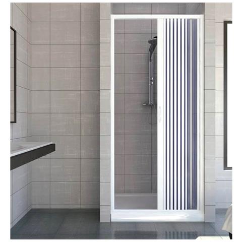 Box Doccia In Pvc Con Apertura Laterale A Scorrimento Reversibile H185 Cm Venere - Foto 1
