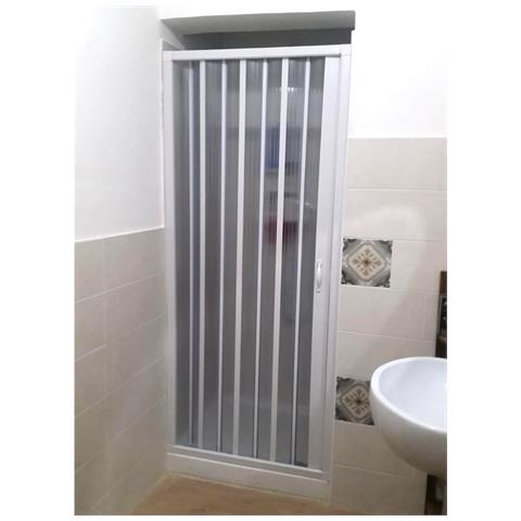 Box Doccia In Pvc Con Apertura Laterale A Scorrimento Reversibile H185 Cm Venere - Foto 2