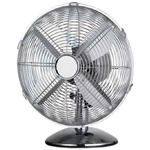Vetilatore da Tavola VT30CX con 3 Livelli di Velocità Diametro 30 cm Potenza 35 W Cromato - Foto 1
