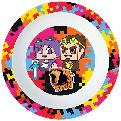 Piatto Fondo Originale Microwave Lion In Plastica Per Bambini. - Foto 1