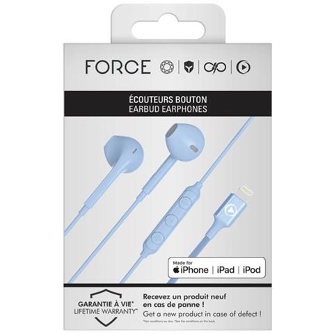 Auricolari Lightning Con Design Rinforzato, Blu - Foto 2