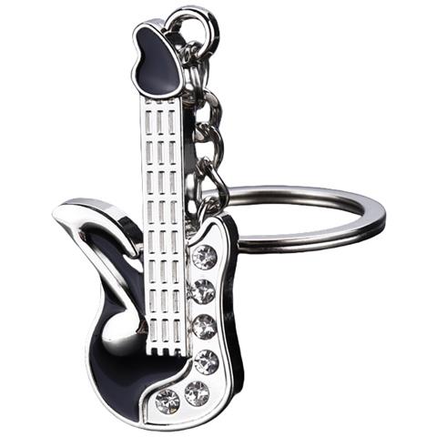 Portachiavi Chitarra Diamante Black - Foto 1