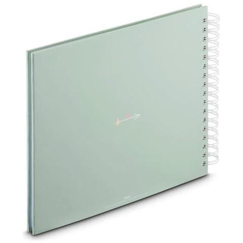 Good Things Album Fotografico E Portalistino Verde 100 Fogli 10 X 15 Rilegatura A Spirale - Foto 3