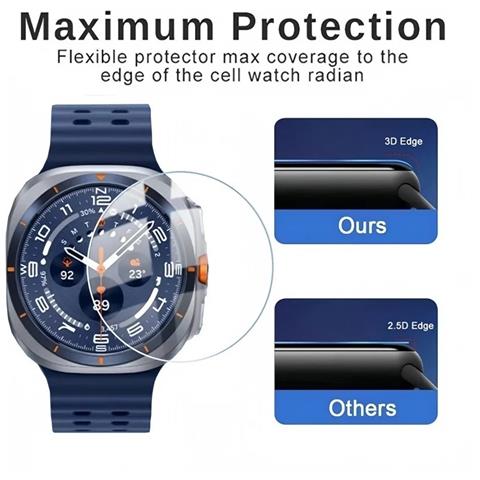 Pellicola Protettiva In Vetro Temperato Per Samsung Watch 8: Protezione Ottimale 44 Mm - Foto 2
