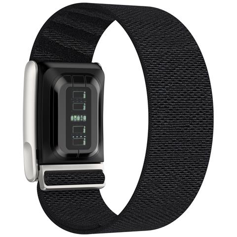 Cinturino Elastico Compatibile Con Whoop Watch, Fascia Sportiva In Cashmere E Poliestere Con Fibbia In Lega Di Zinco Black - Foto 2