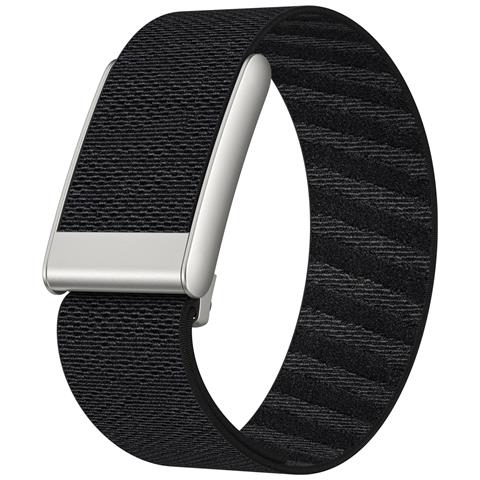 Cinturino Elastico Compatibile Con Whoop Watch, Fascia Sportiva In Cashmere E Poliestere Con Fibbia In Lega Di Zinco Black - Foto 3