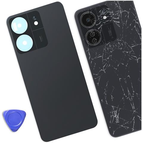 Coperchio Batteria Per Redmi 13c 4g Con Adesivo Integrato - Foto 2