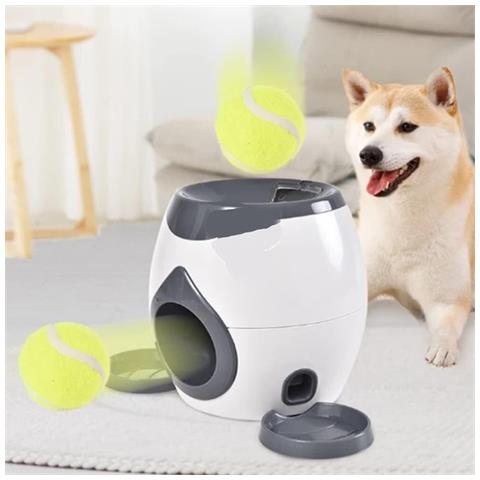 Lanciatore Di Palline Per Cani + Mangiatoia - Foto 2