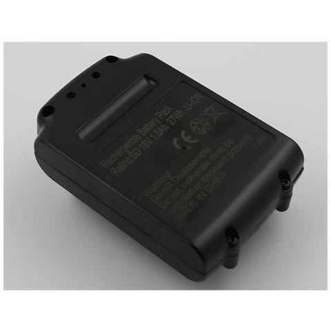 Batteria 18v Li-ion 1500mah 27.0wh Per Strumento Black And Decker Bl1518 - Foto 3